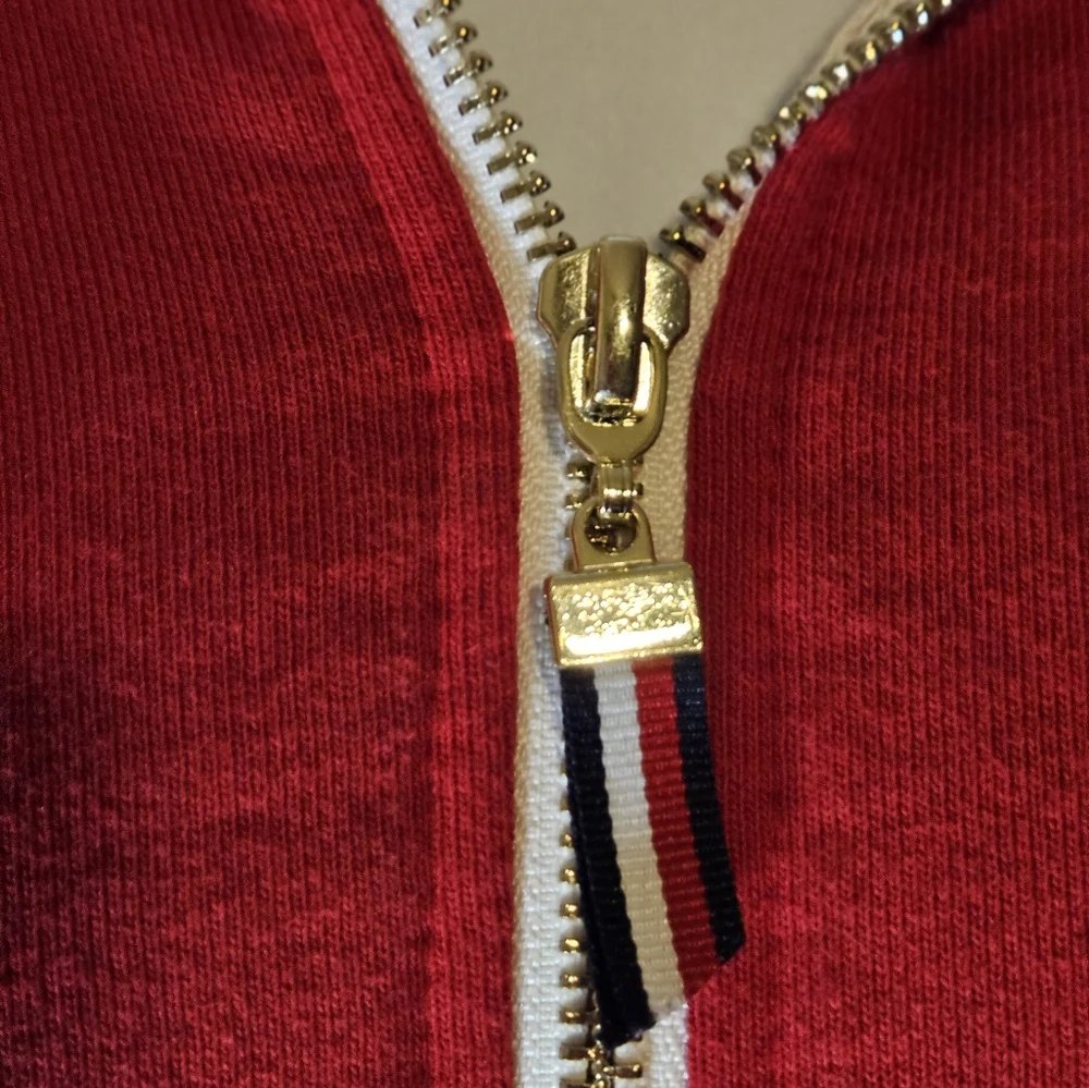 Tommy Hilfiger Red Womens Hoodie Sz XL